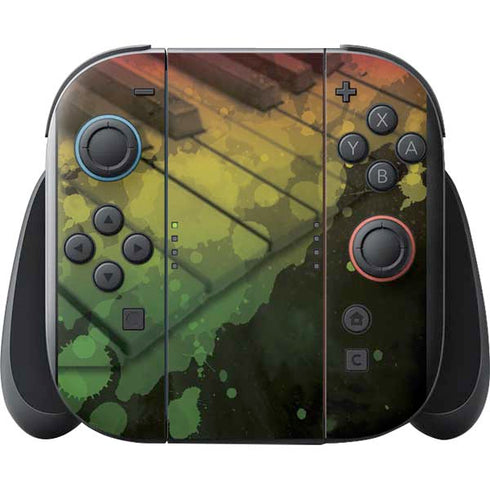 Rasta Color Keys Nintendo Switch 2 (2025) with Joy-Con Skin